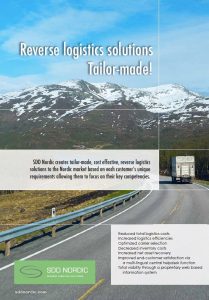 Service brochure for SDD Nordic